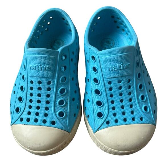 Native Jefferson Light Blue Shoes Size 5 - Picture 1 of 8
